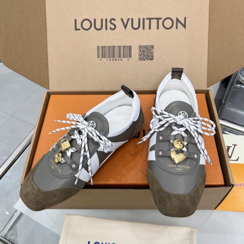 Alternative view of Louis Vuitton Lv Sneakerina Pistachio Brown 1Aiemt