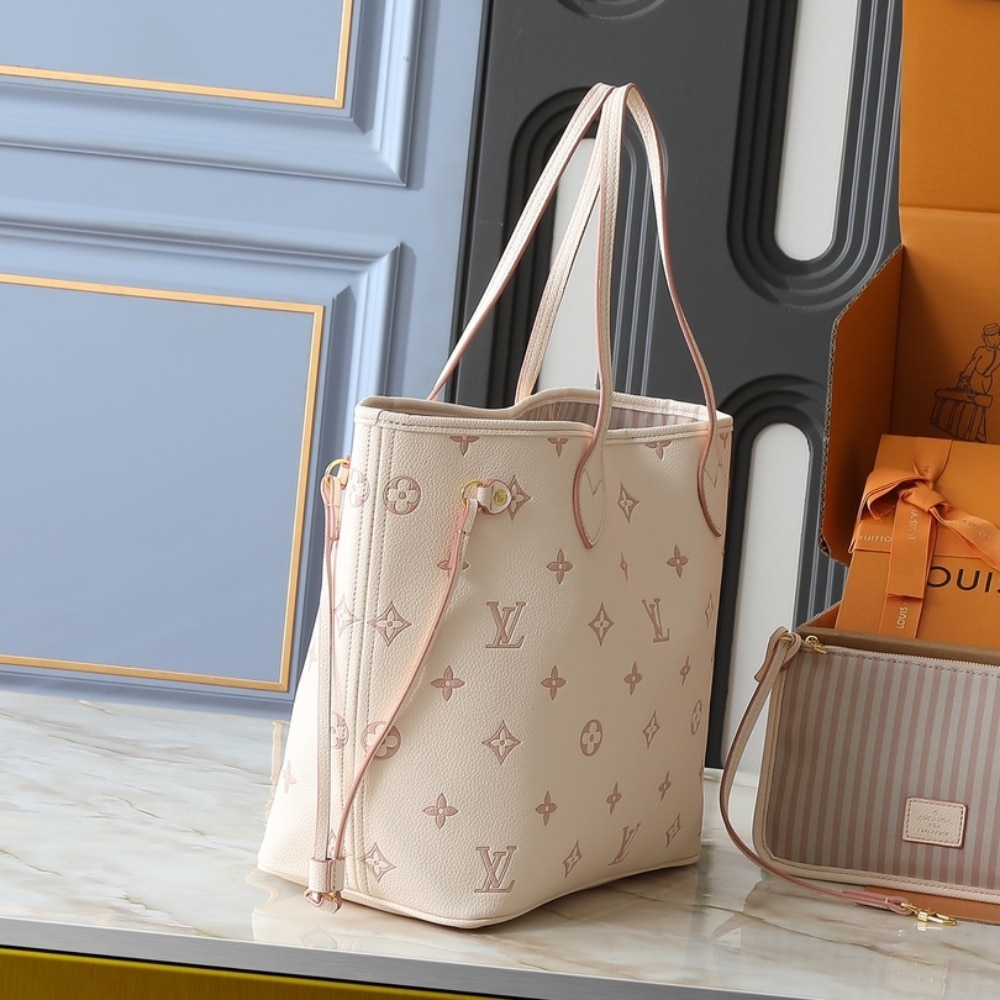 Iconic Set: Louis Vuitton Neverfull Mm And Victorine Wallet - Image 3