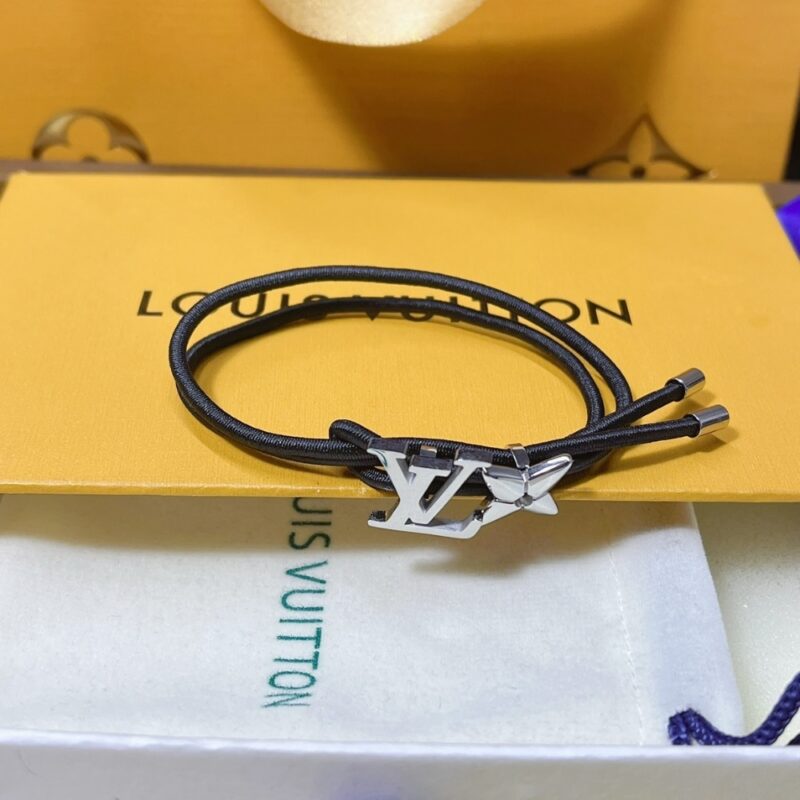 Alternative view of Louis Vuitton Bloom Bracelet Noir Palladium M8970Z
