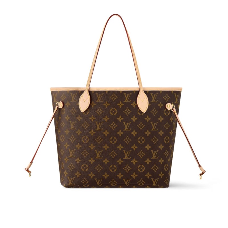 Louis Vuitton Neverfull MM Monogram Canvas Beige 31Cm M46975