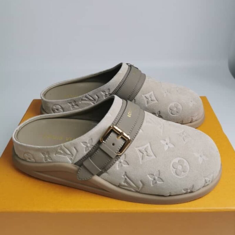 Alternative view of Louis Vuitton To Go Flat Comfort Clog Hazelnut Brown 1Ahlvs