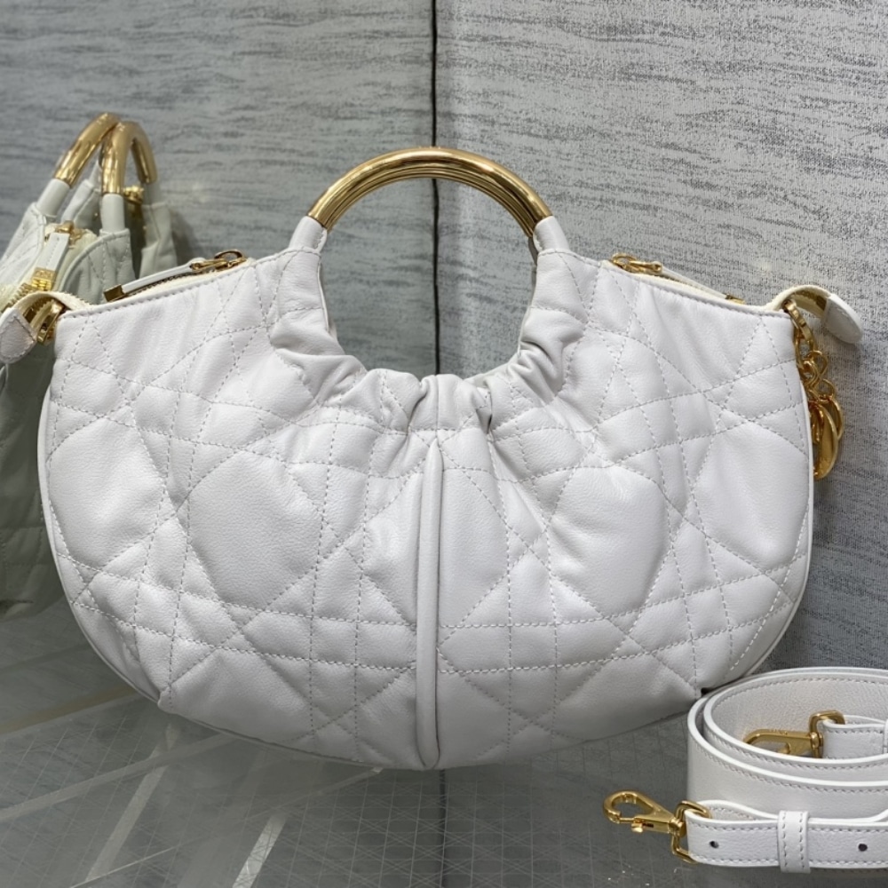DIOR WALK IN DIOR BAG WHITE 36CM - Image 5