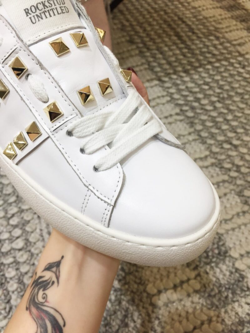 Alternative view of Valentino Calfskin Rockstud Untitled Sneaker Ys0931Bhs 0Bo
