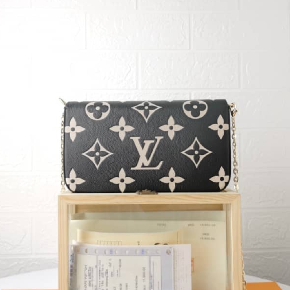 Louis Vuitton Pochette Félicie Black 21Cm M82479 - Image 3