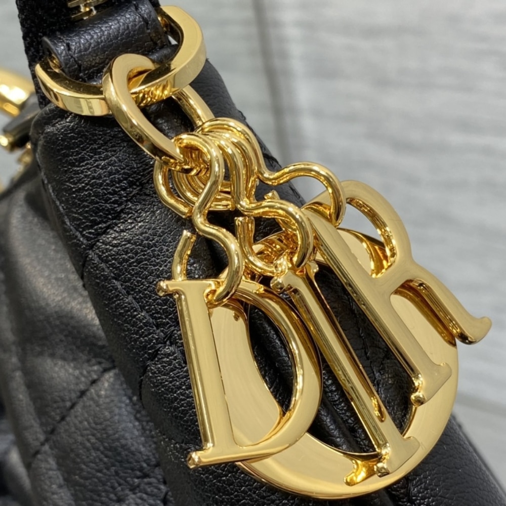 DIOR WALK IN DIOR BAG BLACK 36CM - Image 4