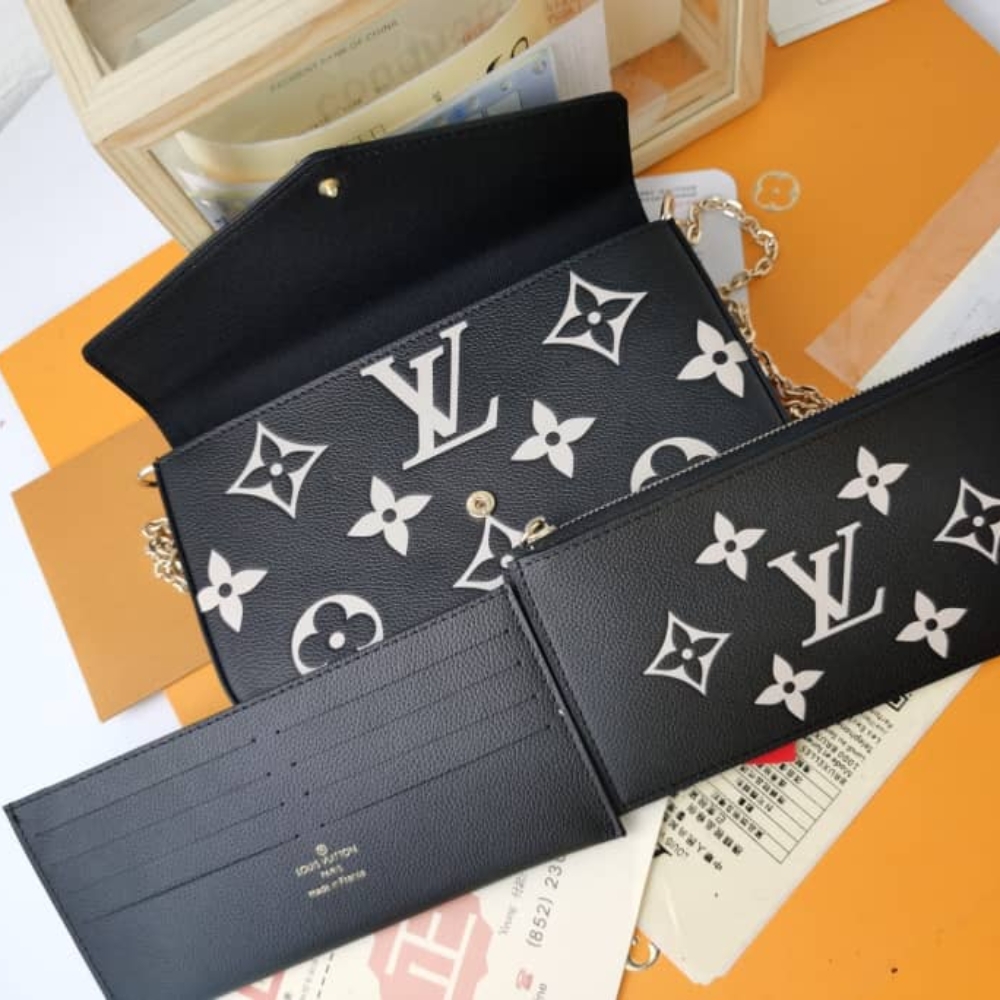 Louis Vuitton Pochette Félicie Black 21Cm M82479 - Image 9
