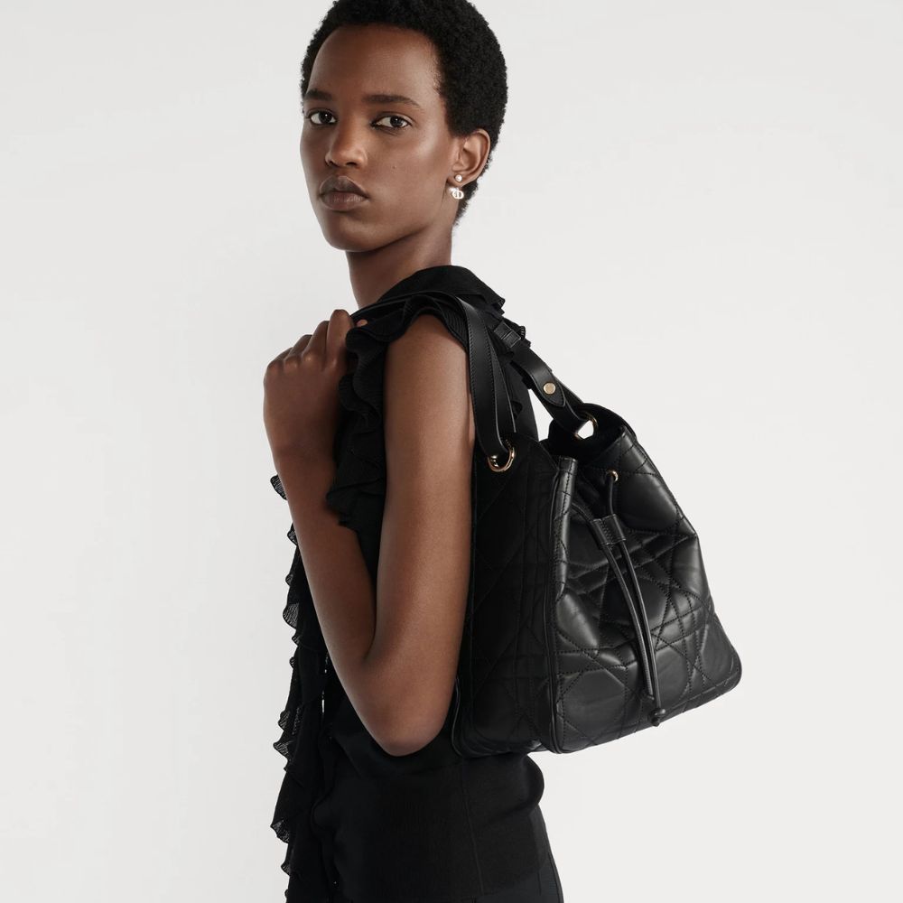 Dior Medium D Motion Bag Black 23Cm M2852ONWP M900 - Image 11