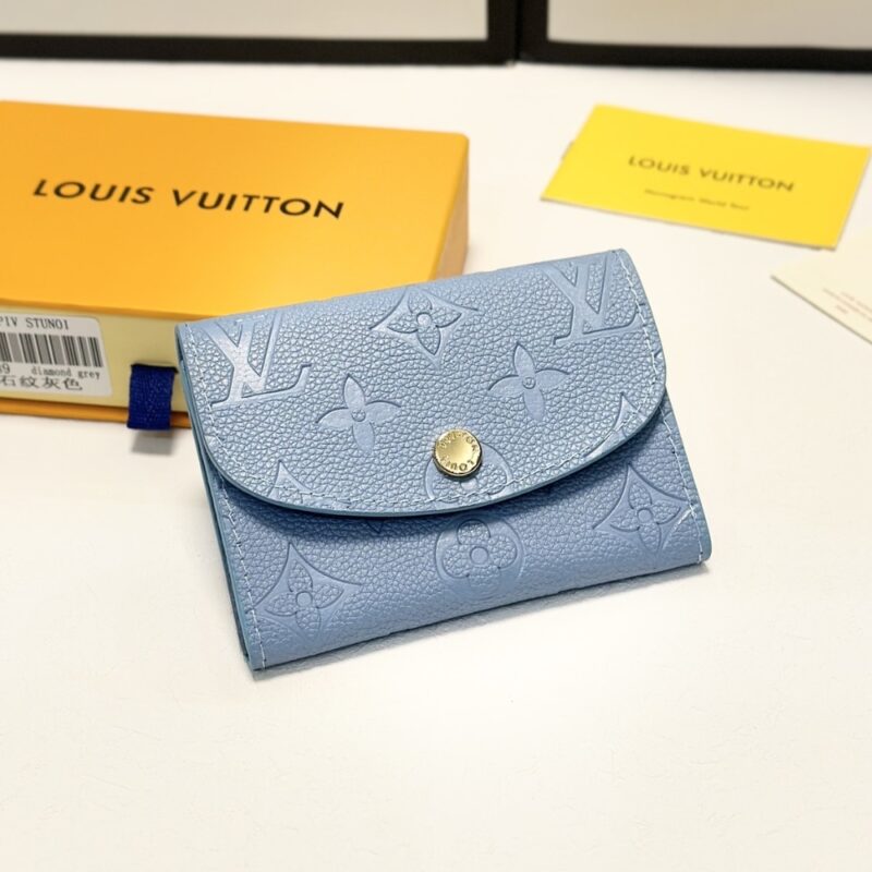 Alternative view of Louis Vuitton Rosalie Coin Purse Blue Hour 11Cm M83231