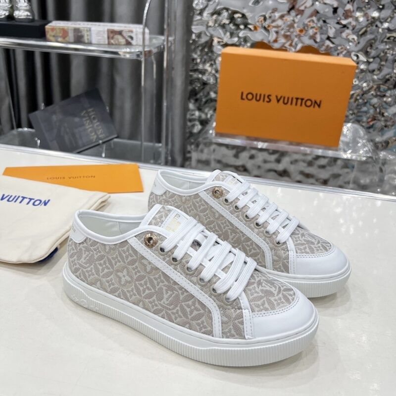 Alternative view of Louis Vuitton Lv Mare Wedge Sandals Natural 1Ahlm9