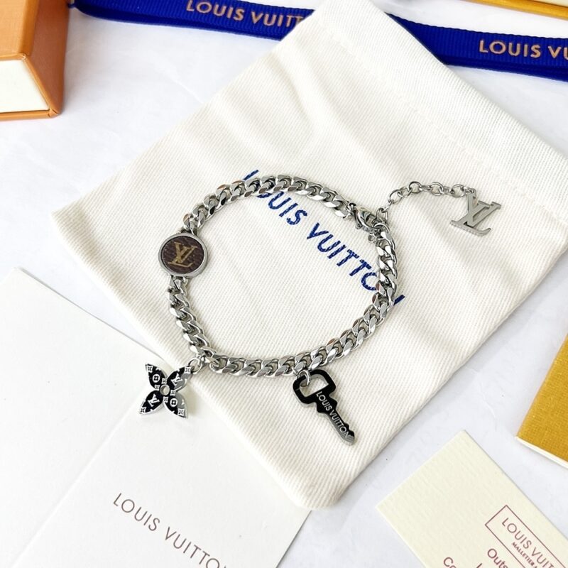 Alternative view of Louis Vuitton Monogram Lock Silver
