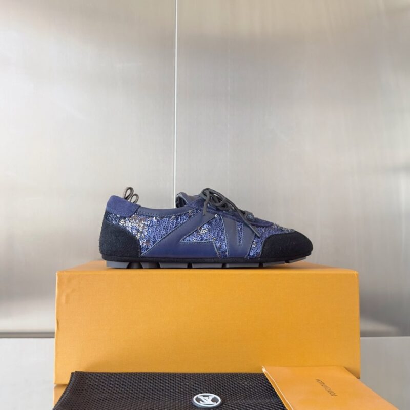 Alternative view of Louis Vuitton Lv Sneakerina Blue 1Ahncm