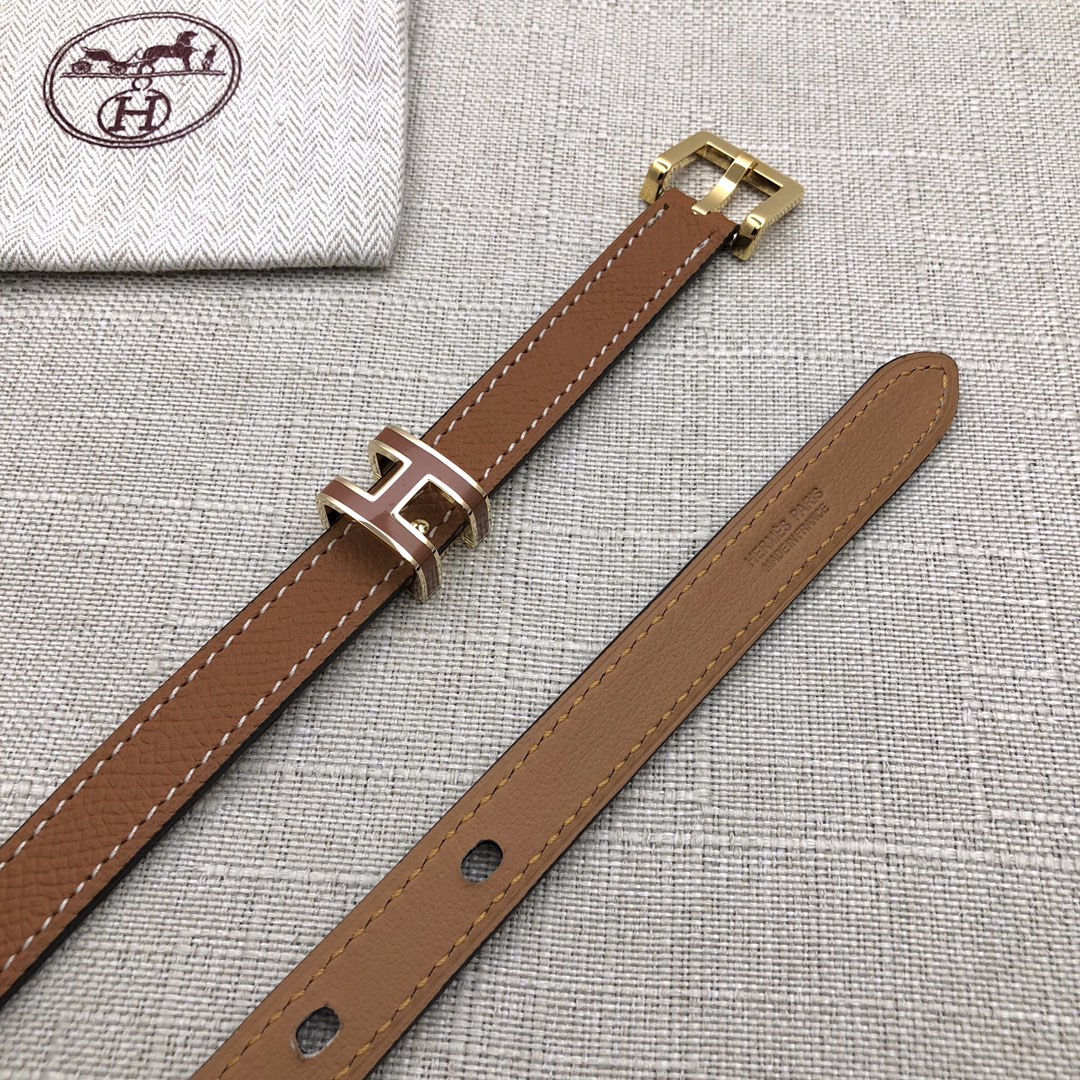 Hermes Pop H 15 Belt Brown 15Mm H081087Cd37085 - Image 8