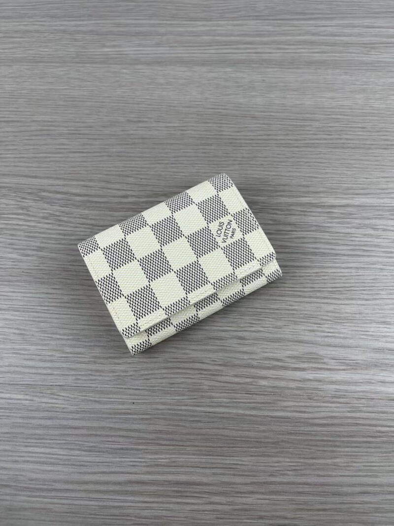 Alternative view of Louis Vuitton Enveloppe Pixel Card Holder Grey And White M63801