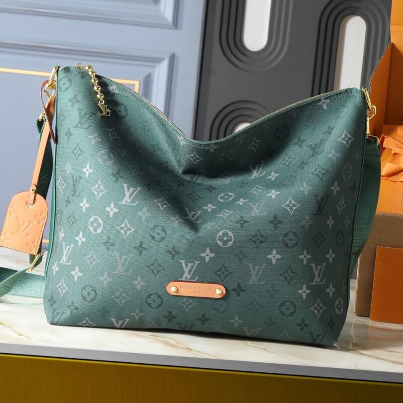Alternative view of Louis Vuitton Vagabond Hobo Monogram Surplus Green 48Cm M27181