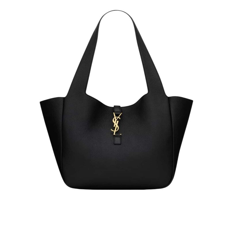 Saint Laurent Le 5 À 7 Bea In Grained Leather Black 50Cm 763435Aaduu1000