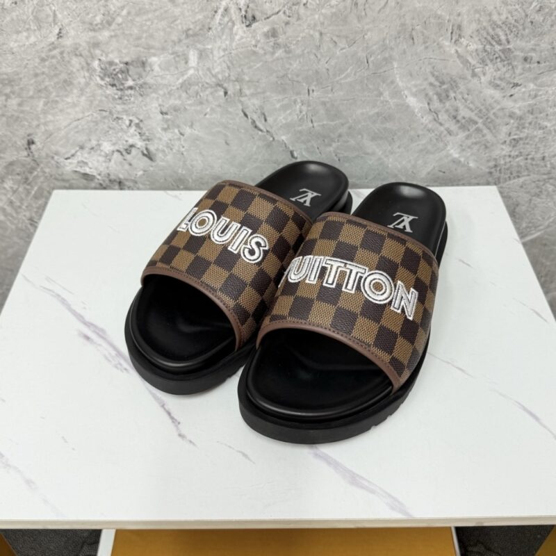 Alternative view of Louis Vuitton Miami Mule Brown
