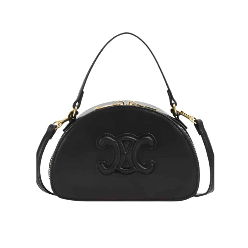 Celine Half Moon Case Black 17Cm