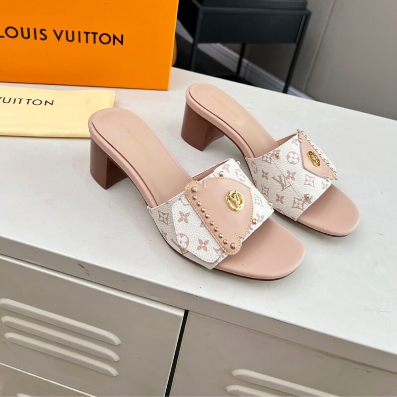 Alternative view of Louis Vuitton Lv Frame Mule Dune Beige 1Ahmrn