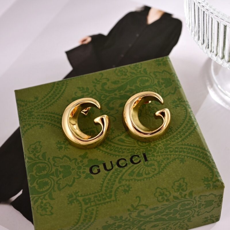 Alternative view of Gucci Earrings With G Motif Gold 789040 I4600 8005