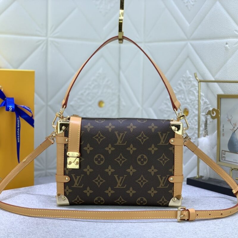 Alternative view of Louis Vuitton Side Trunk MM Monogram Brown 23Cm M46358