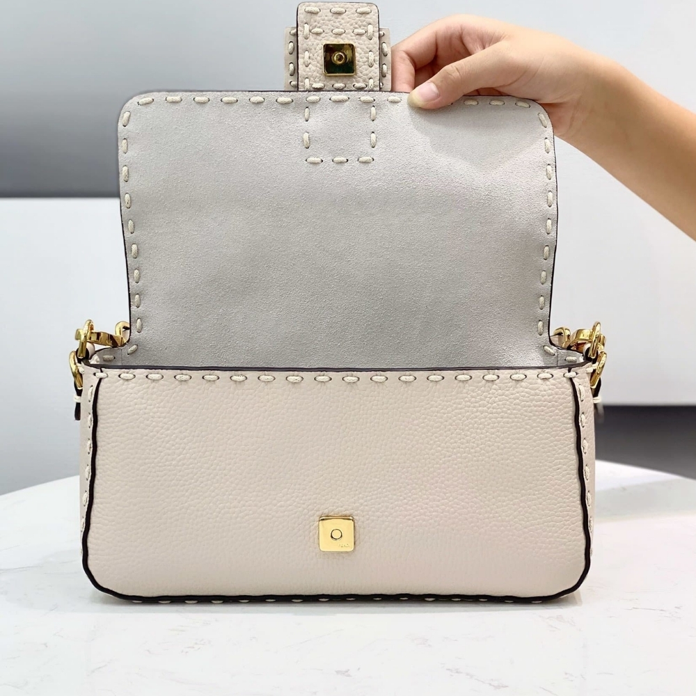 Fendi Baguette White 27cm 8BR600AH95F0VWM - Image 4