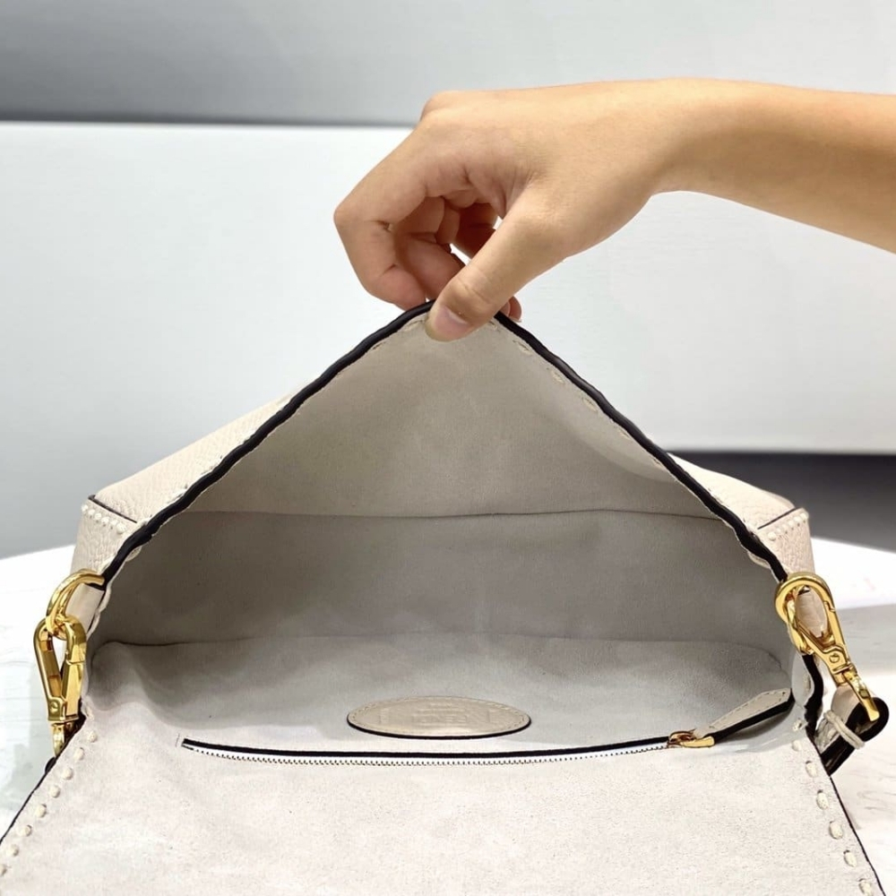 Fendi Baguette White 27cm 8BR600AH95F0VWM - Image 9