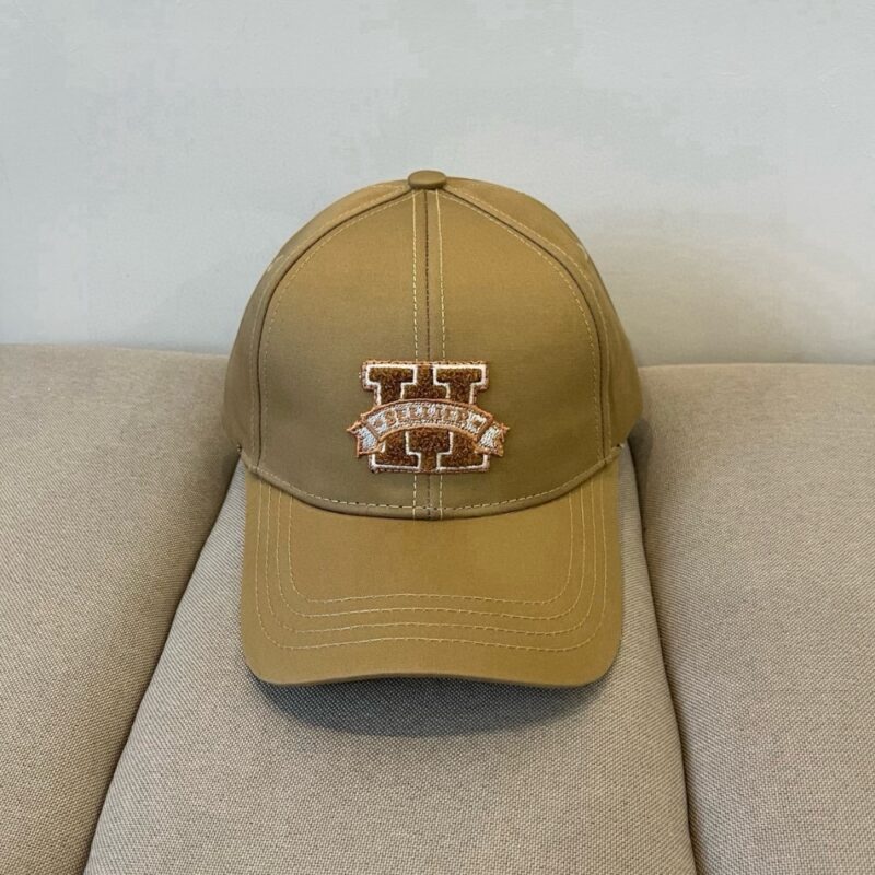Alternative view of Hermes Davis H Sellier Cap Brown H232032N D156