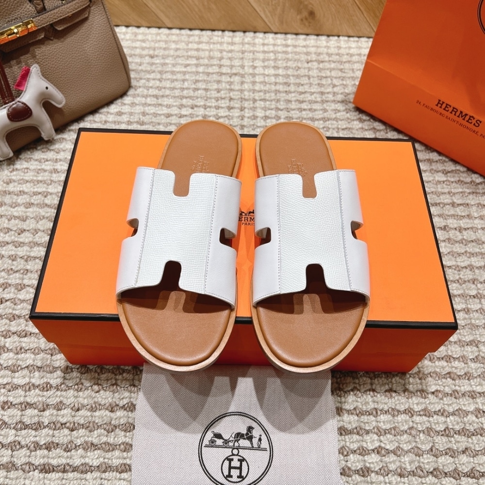 Hermes Izmir Sandal White H222848Zh33455 - Image 2
