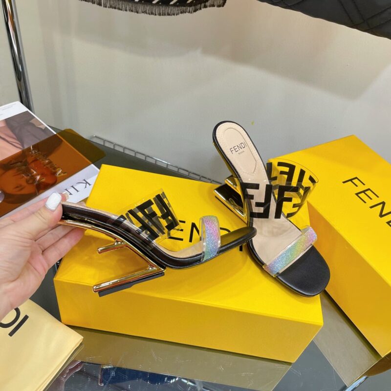 Alternative view of Fendi First Ff Transparent Plastic Handle Black