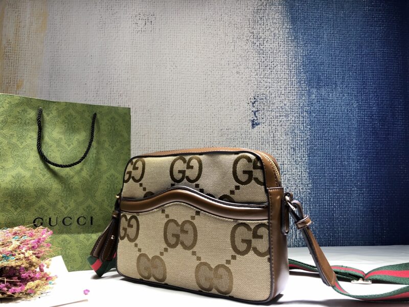 Alternative view of Gucci Jumbo Messenger Gg Bag 25Cm 675891 Ukmdg 2570