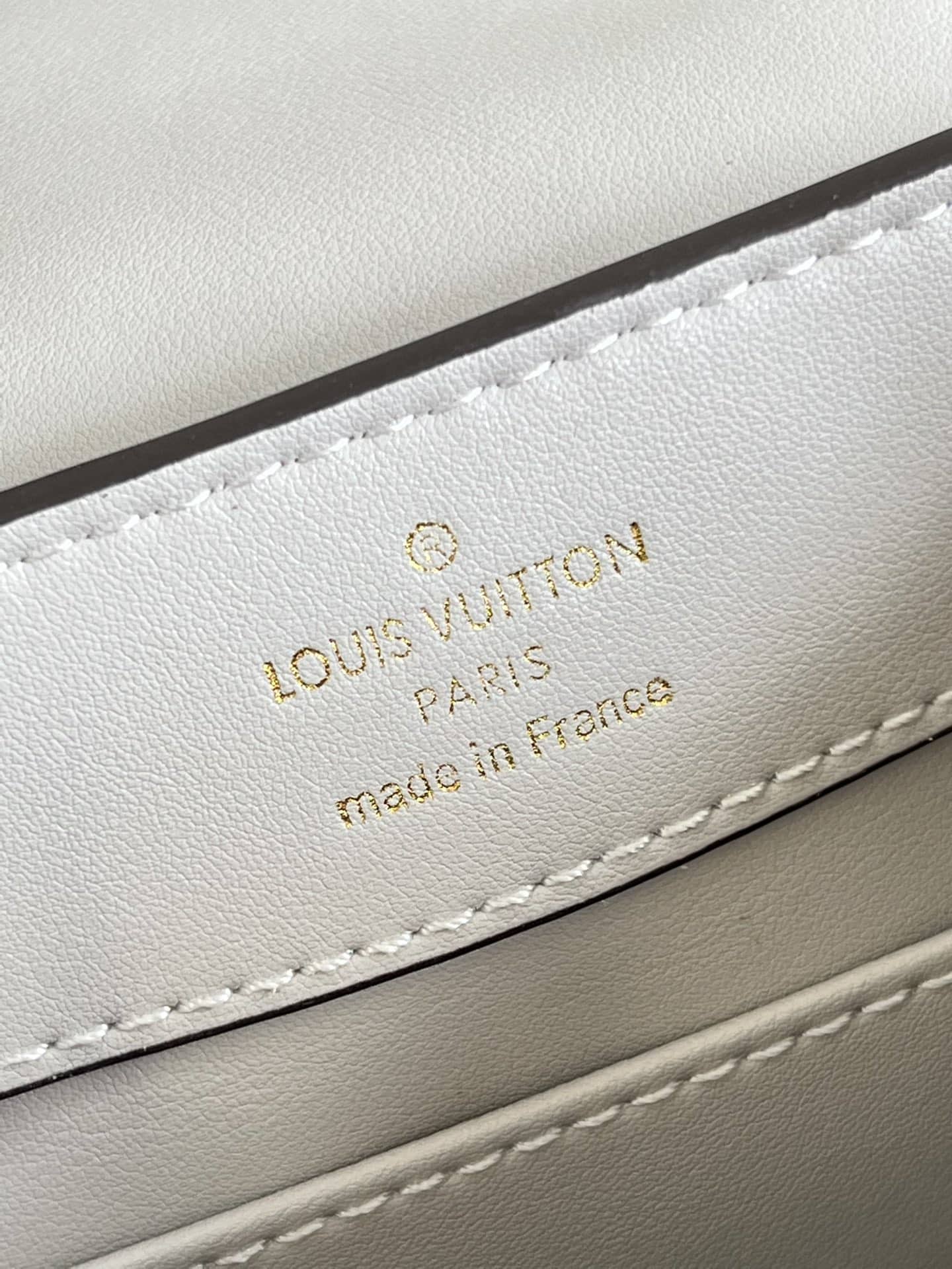 Louis Vuitton Borsa Capucines Mini White 21Cm N80127 - Image 9
