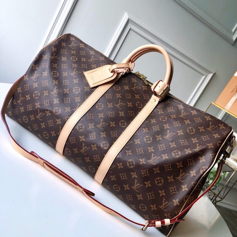 Alternative view of Louis Vuitton Keepall Bandoulière 55 Monogram Canvas 55Cm M41414