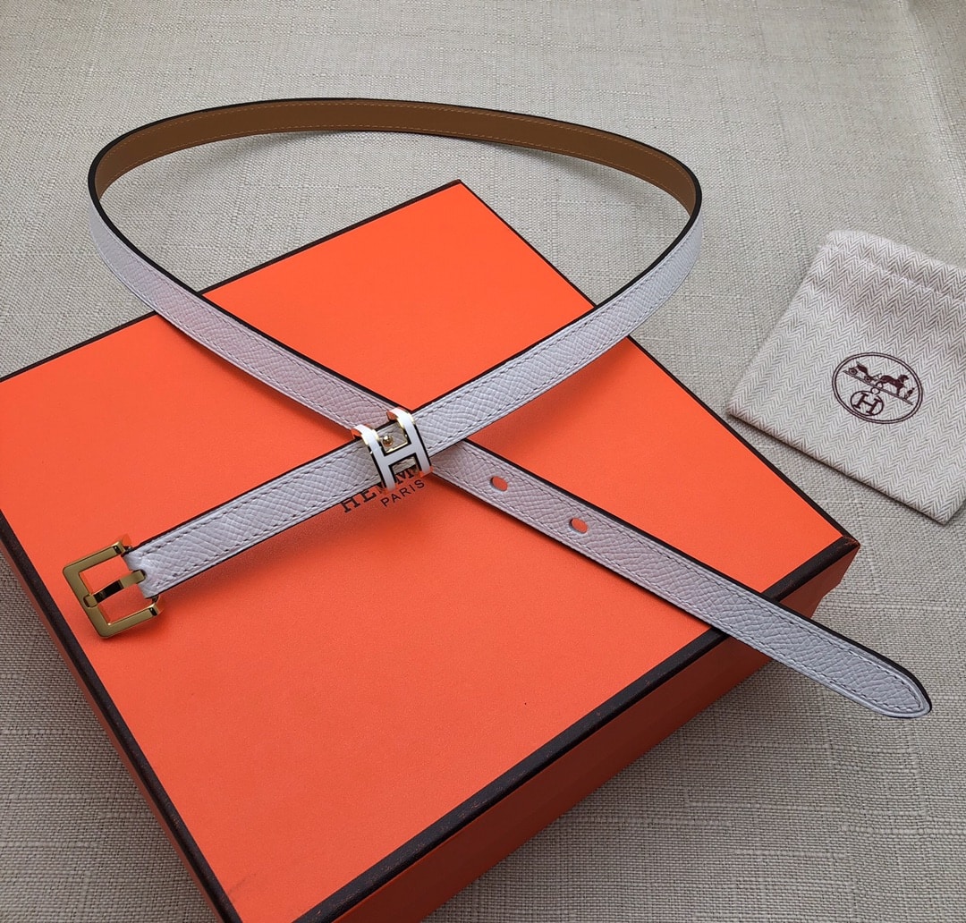Hermes Pop H 15 Belt White 15Mm H081087Cd10085 - Image 4