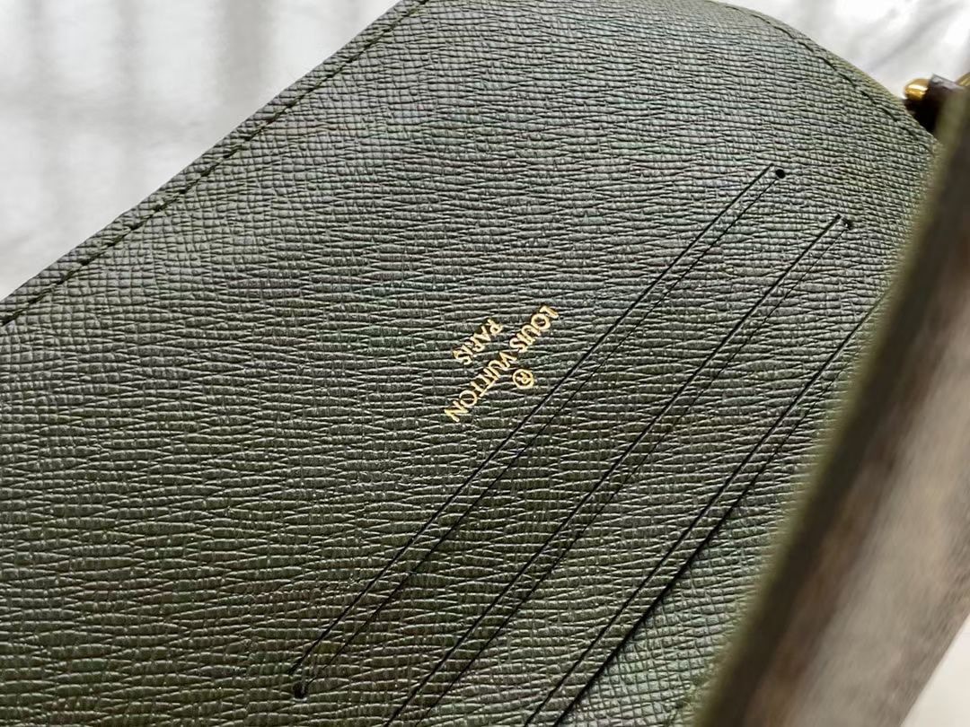 Louis Vuitton Félicie Strap And Go 17Cm Green M80091 - Image 3