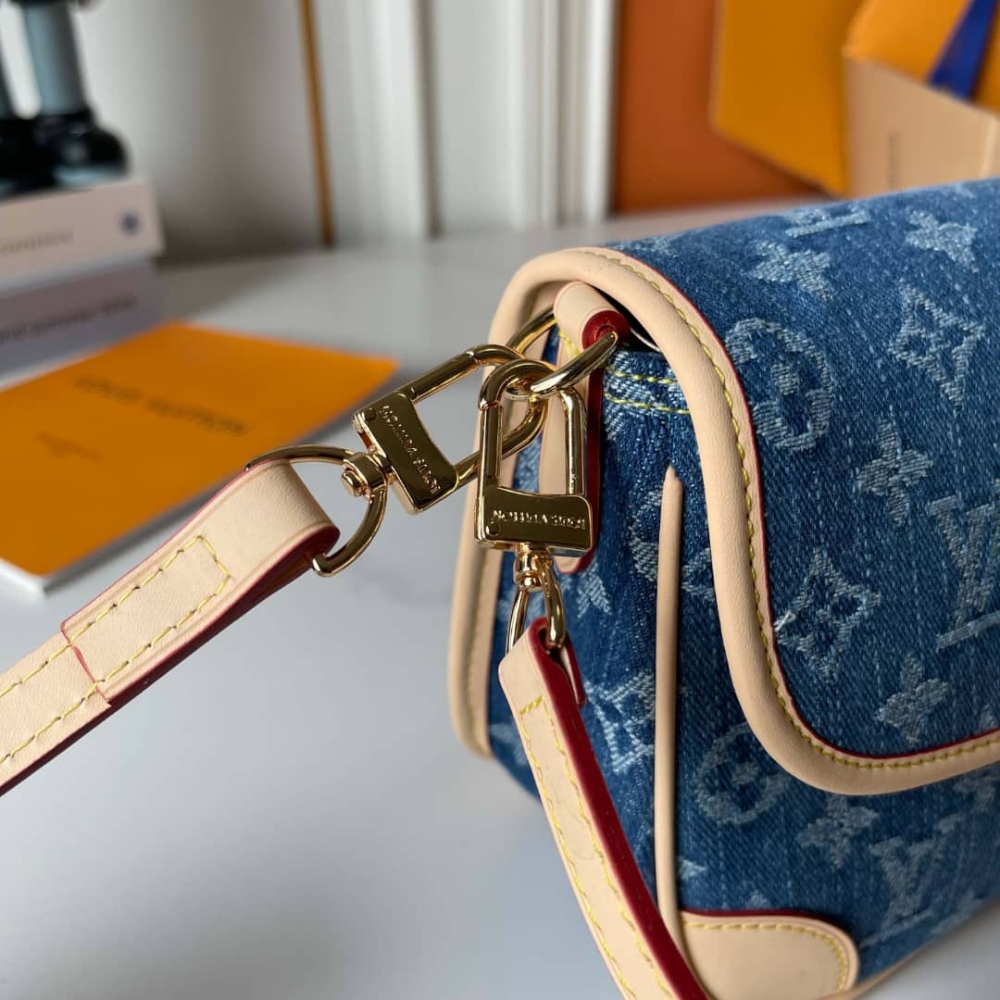 Louis Vuitton Diane Bag Denim Blue 24Cm M13070 - Image 8