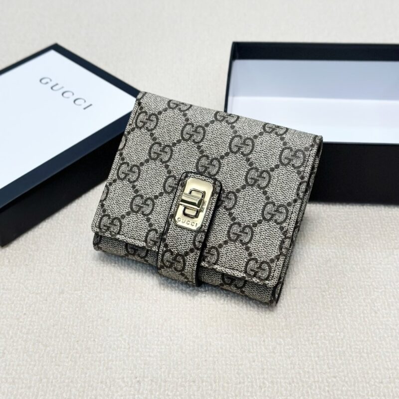 Alternative view of Gucci Ophidia Short Wallet Canvas Grey 11Cm