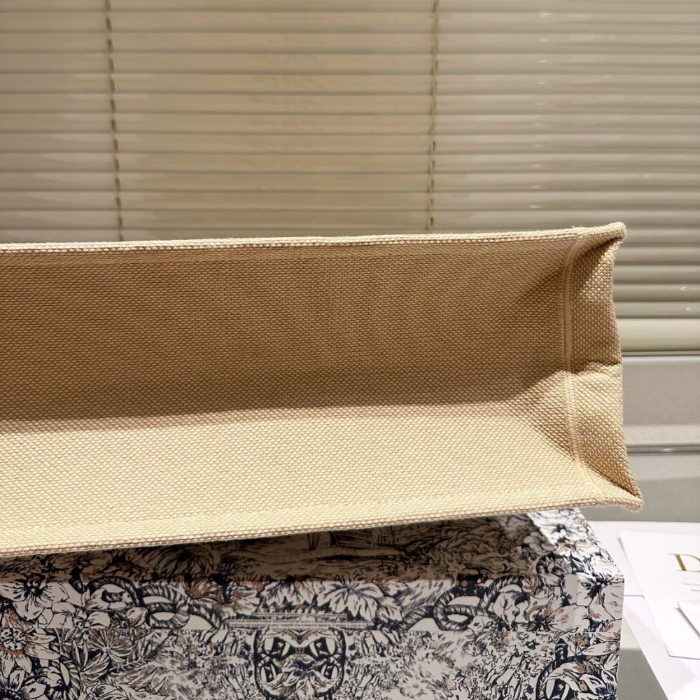Dior Large Book Tote Beige And Black 42Cm M1349PEWL M38I - Image 9