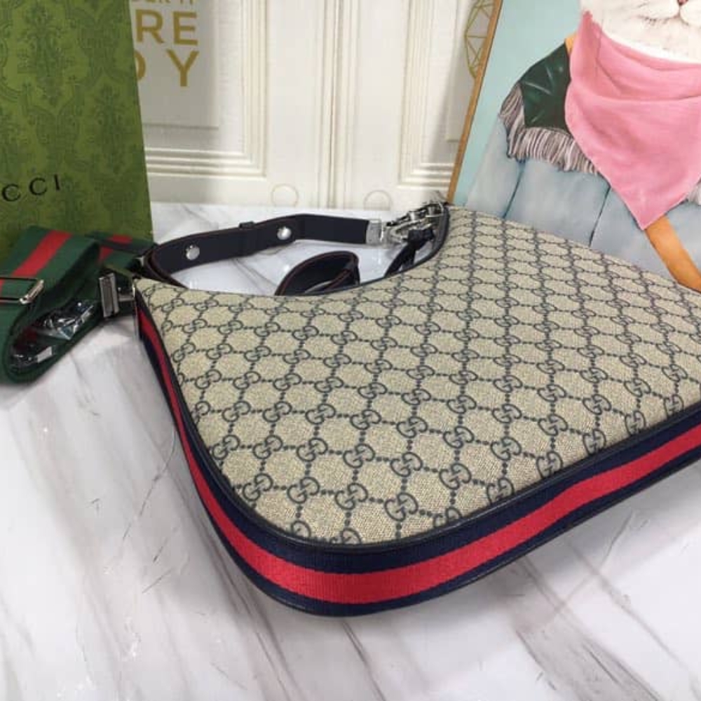 Gucci Gg Attache Large Shoulder Bag Beige 35Cm 702823 96Grn 4082 - Image 5