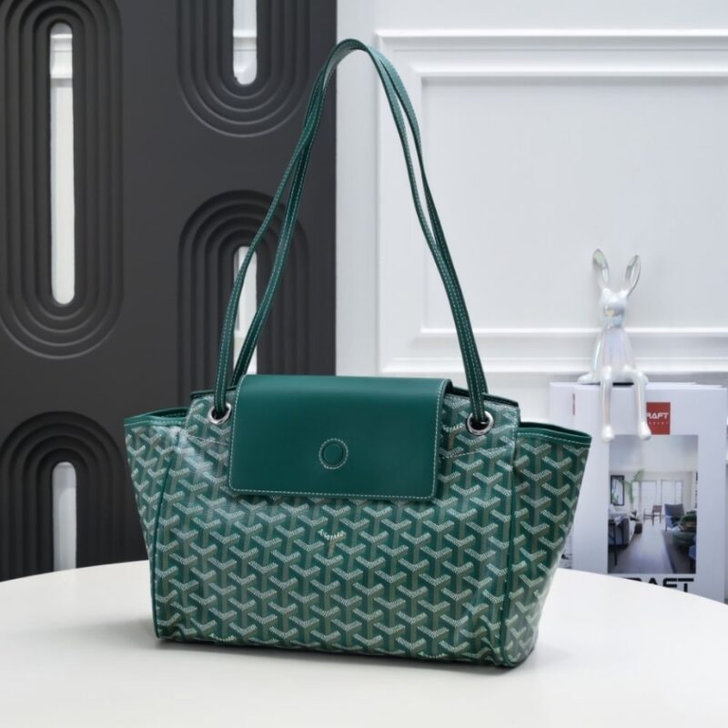 Alternative view of GOYARD ROUETTE SOUPLE BAG GREEN 31CM ROUETTPMLTY09CL09P