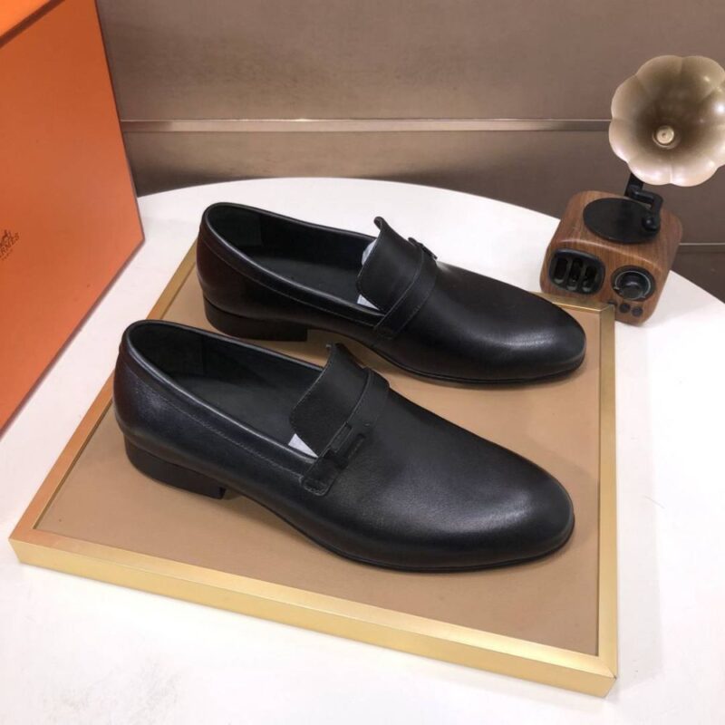Alternative view of Hermes Giovanni Loafer Noir