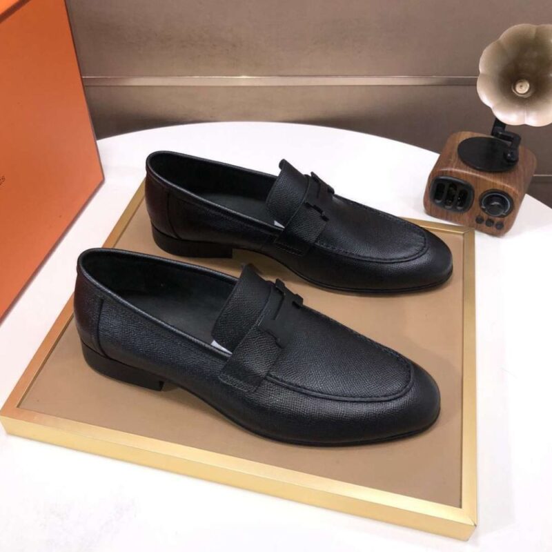 Alternative view of Hermes Honore Loafer Noir H252934ZA01390