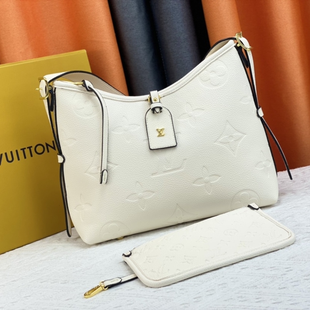 Louis Vuitton Carryall MM White 39Cm - Image 2