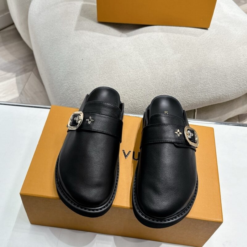 Alternative view of Louis Vuitton Cosy Flat Comfort Clog Black 1Agvpt