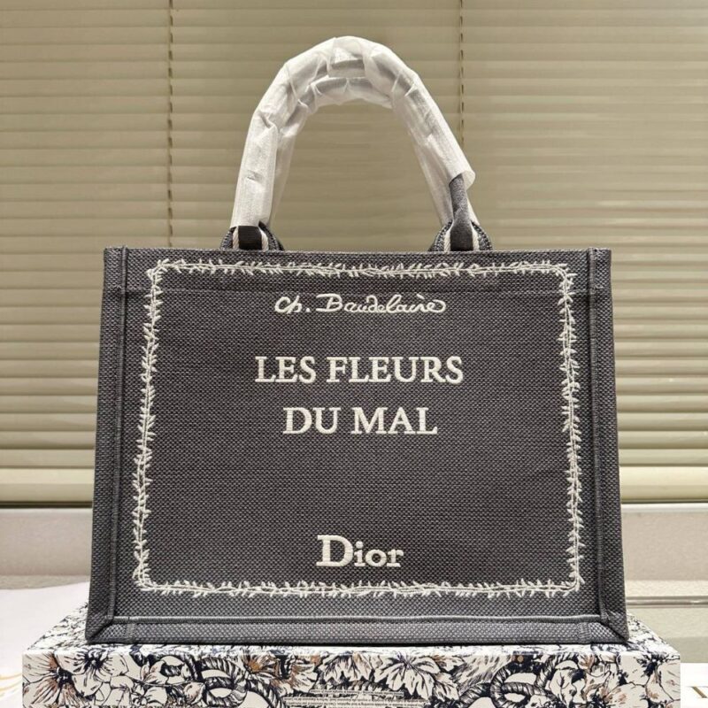 Alternative view of Dior Medium Book Tote Blue And White 36Cm 1BTSH299JAF H56E