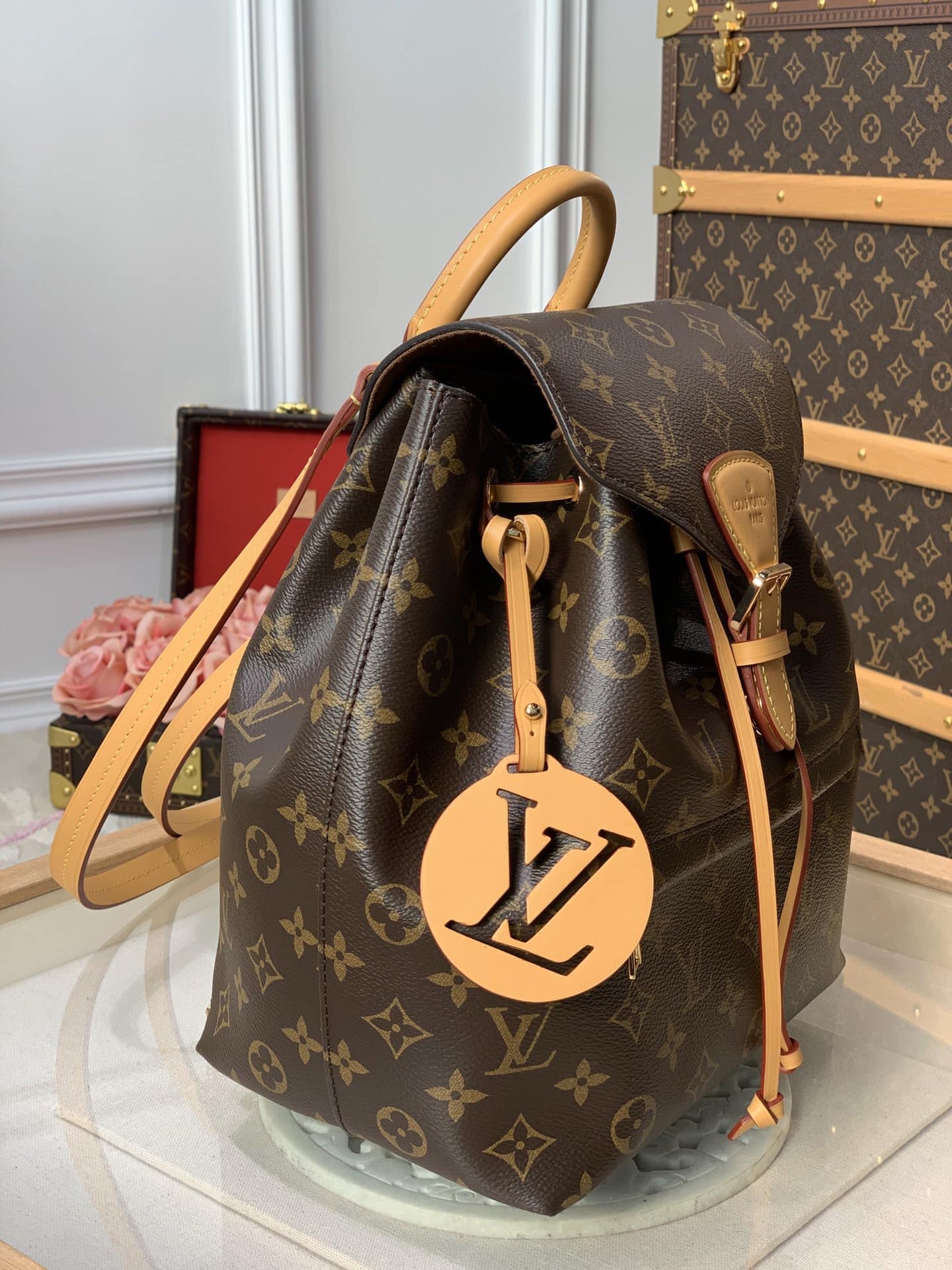 Louis Vuitton Montsouris PM 27Cm M45501 - Image 9