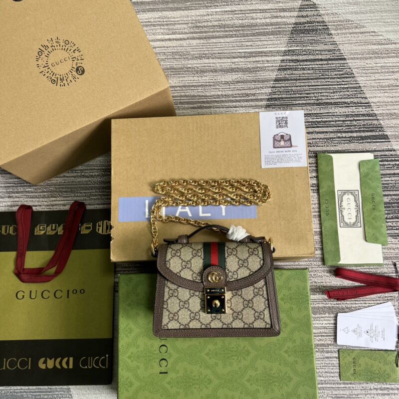 Alternative view of Gucci Ophidia Gg Mini Shoulder Bag 17Cm 696180 96Iwg 8745