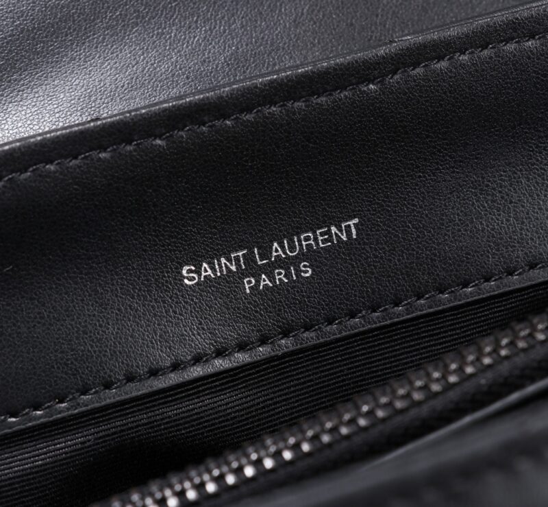 Alternative view of Saint Laurent Loulou Small Chain Bag In Matelassé Y Black Noir 23Cm 494699Dv7281000