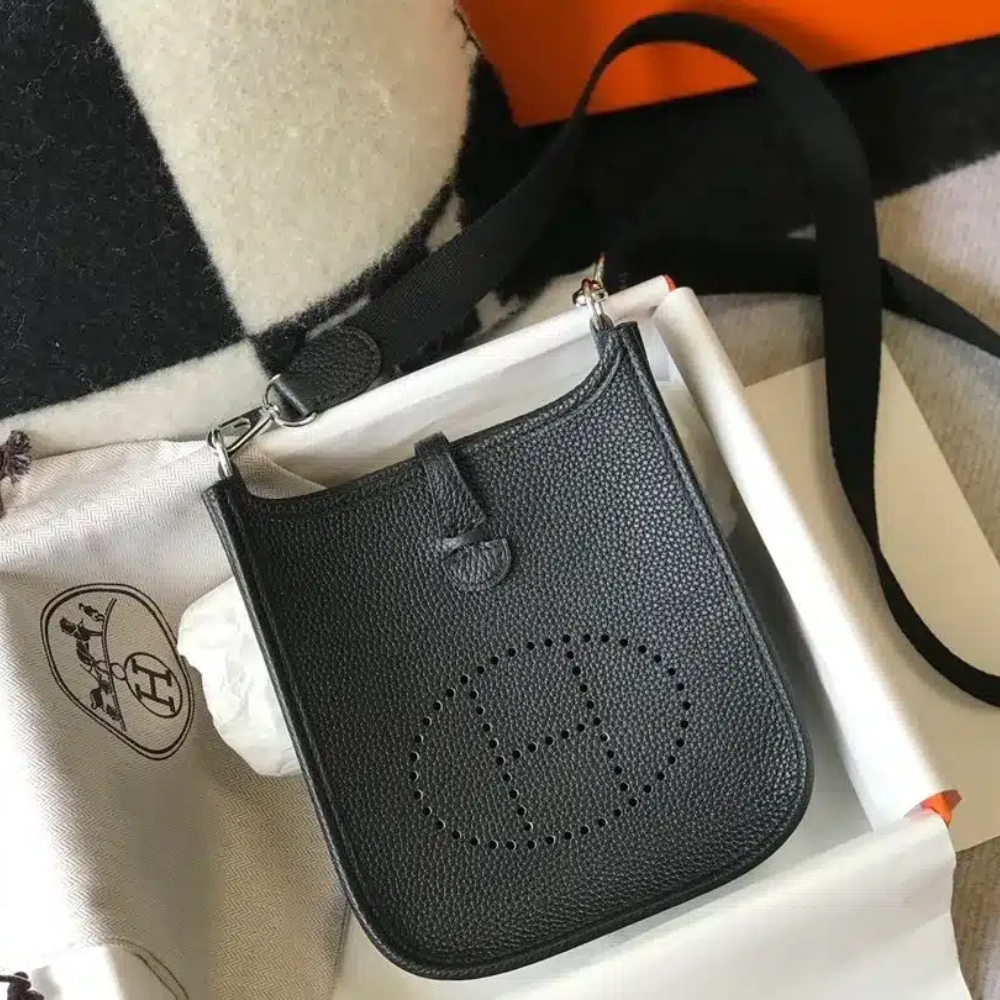 Hermes Evelyne 16 Amazone Black Bag 16Cm H069426Ckav - Image 3