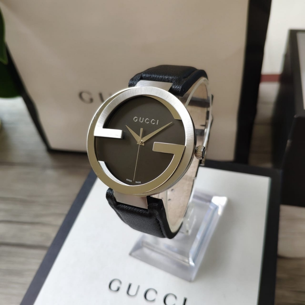 Gucci Interlocking Watch Black Dial 29mm YA133501 - Image 2