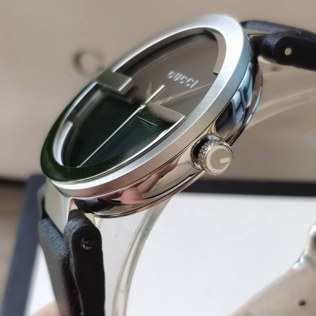 Gucci Interlocking Watch Black Dial 29mm YA133501 - Image 5